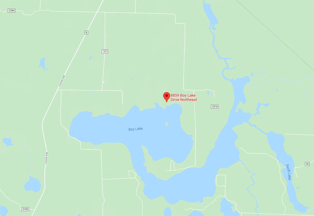 Map to Maple Trails Resort