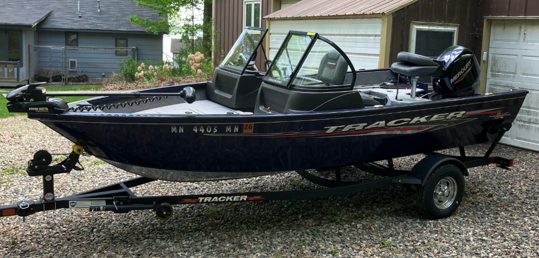 16 foot Bass Pro WT-16 with 60 hp motor